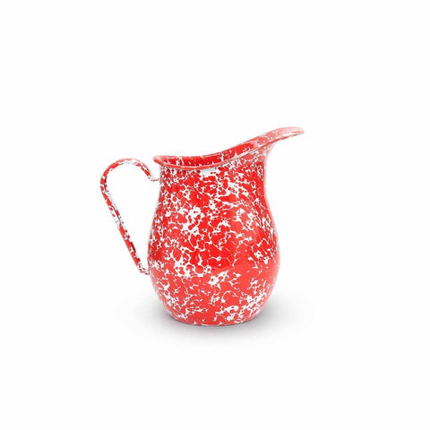 Crow Canyon Splatter Enamelware Large Pitcher