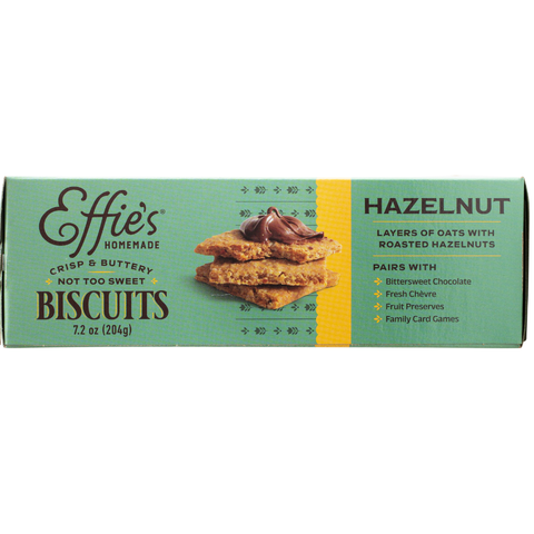 Effie's Hazelnut Biscuit
