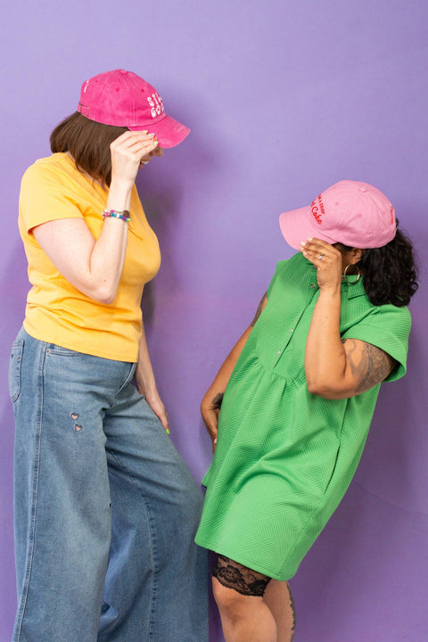 Get Me A Crisp Diet Coke Pink Dad Hat