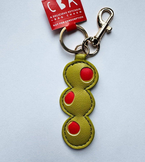 Olive Bag Charm + Keychain