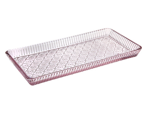 Pink Claro Serving Tray