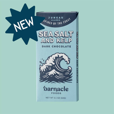 Barnacle Foods Sea Salt & Kelp Dark Chocolate Bar (2.1 oz)