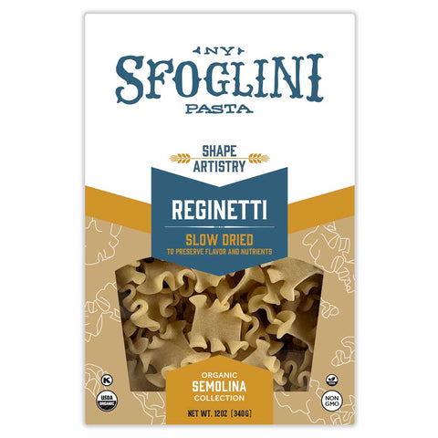 Sfoglini Reginetti, Organic Durum Semolina Pasta