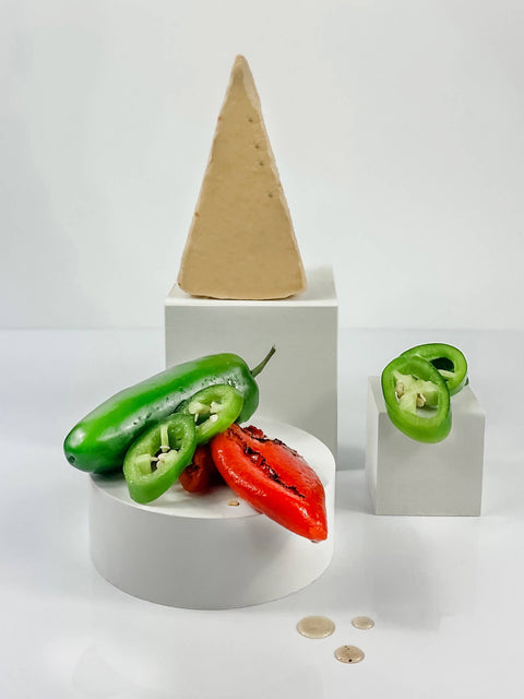 Darë Pepperjack Plant-Based Cheese Wedge