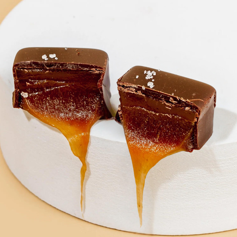 Markham & Fitz Chocolate Sea Salt Caramels - 2pc Box