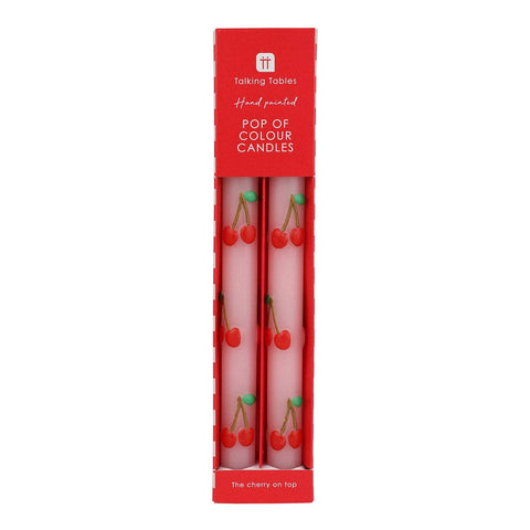 Cherry Candles 2 Pack