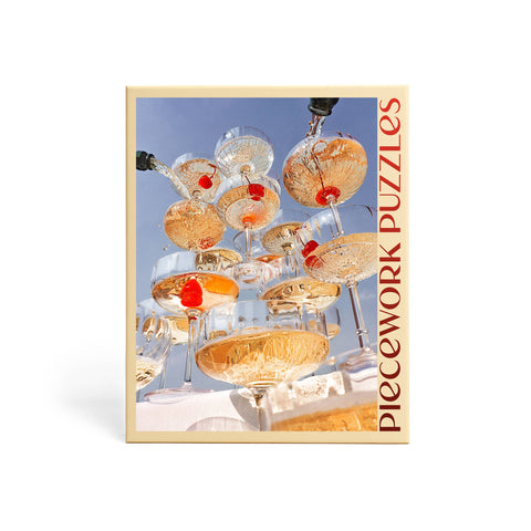 Piecework Puzzles Pop The Bubbly - 1000 Piece Puzzle