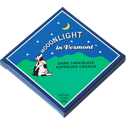 Moonlight In Vermont Chocolate Bars - Dark Espresso Crunch