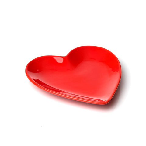 Red Heart Plate 6"