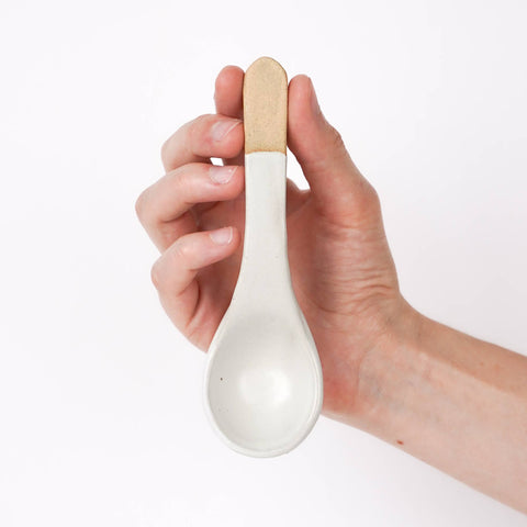 Ceramic Soup Spoon