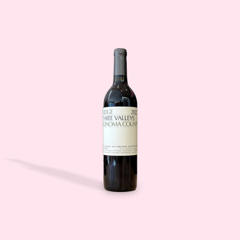 Ridge Vineyards Three Valleys Sonoma County 2022 (750ml)