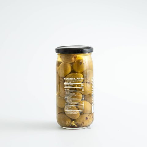Hellenic Farms Greek Green Olives Stuffed w Feta & Mizithra