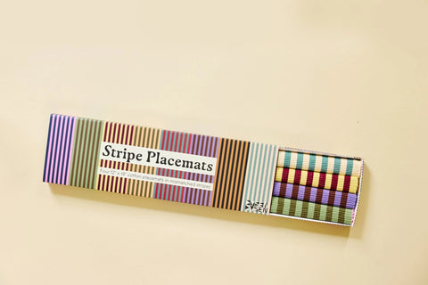 Dusen Dusen Duo Stripe Cotton Placemats Set of 4