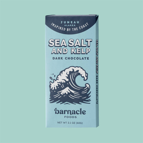 Barnacle Foods Sea Salt & Kelp Dark Chocolate Bar (2.1 oz)