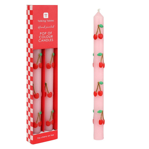 Cherry Candles 2 Pack