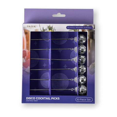 6pk Cocktail Picks - Disco