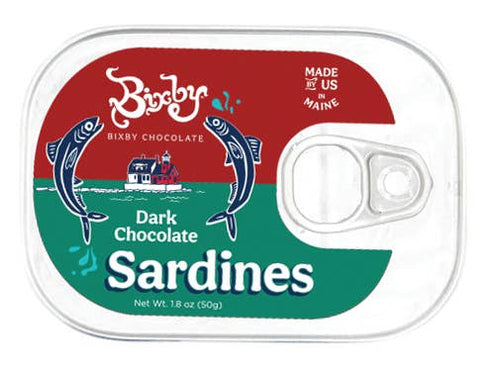 Bixby Chocolate Dark Chocolate Sardines