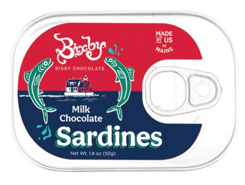 Bixby Chocolate Milk Chocolate Sardines