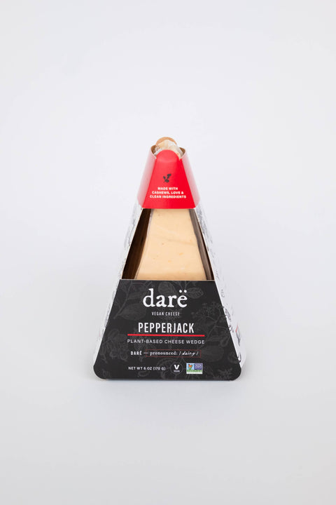Darë Pepperjack Plant-Based Cheese Wedge