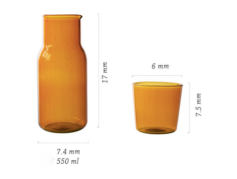 Multi-use Glass Bottle/Pitcher