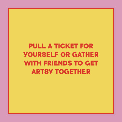 Take-a-Ticket: Creativity Game