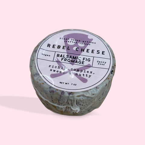 Rebel Cheese Balsamic Fig & Walnut Fromage Plant Based - 7 oz
