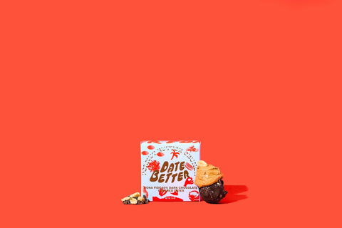 Date Better Peanut Butter Crunch- chocolate covered dates