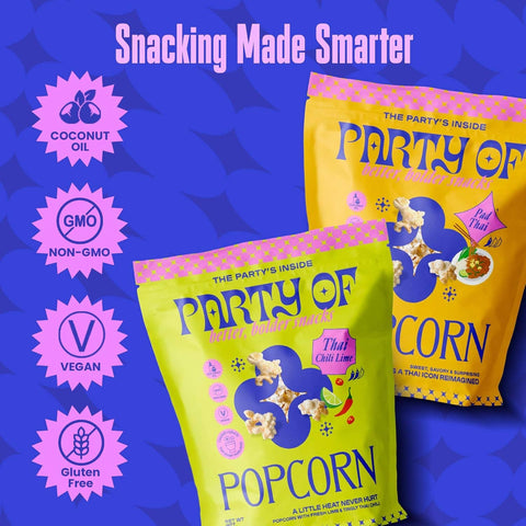 Party Of Thai Chili Lime Popcorn - Snack size (0.6 oz)