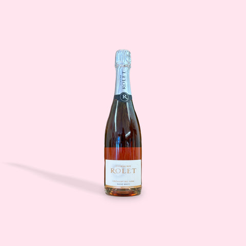 Rolet Cremant du Jura Rosé Brut NV (750ml)