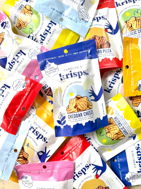 Carolyn's Crisps Snack Packs Maple Pecan Krisps Gluten-free, Vegan (2.5oz)