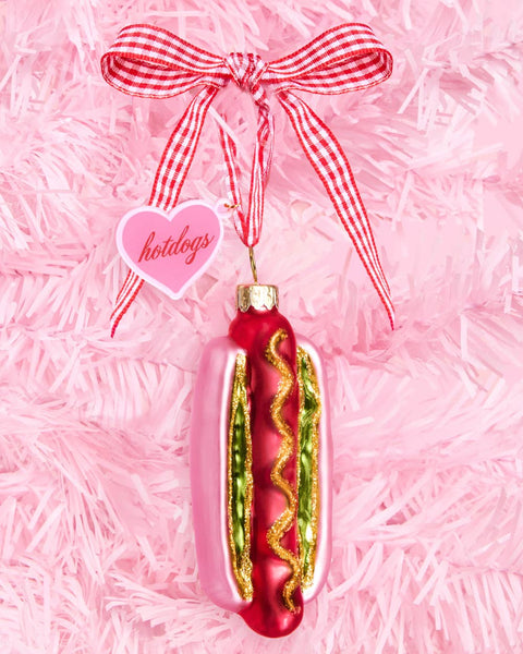 Hot Dog Ornament