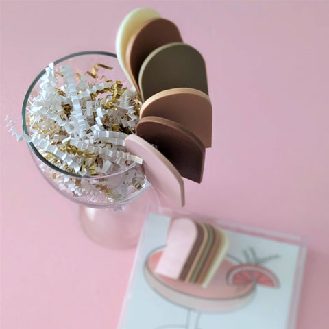 Acrylic Wine Glass Markers - Boho Arch Drink Tags