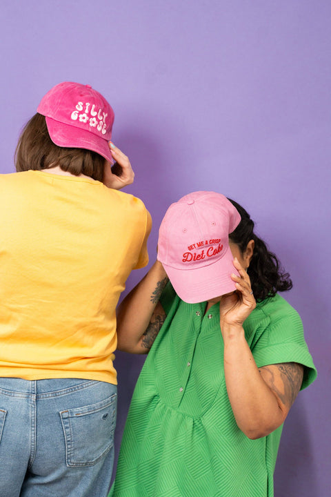 Get Me A Crisp Diet Coke Pink Dad Hat