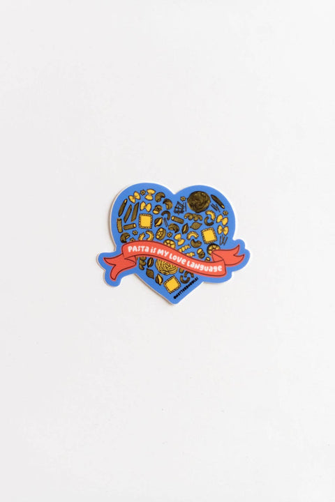 Pasta Is My Love Language Sticker