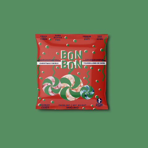 Bon Bon Christmas Swirls - Gummy Candies