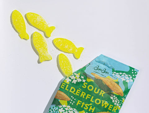 BonBon - Sour Elderflower - Swedish Candy Fish (5.2oz)
