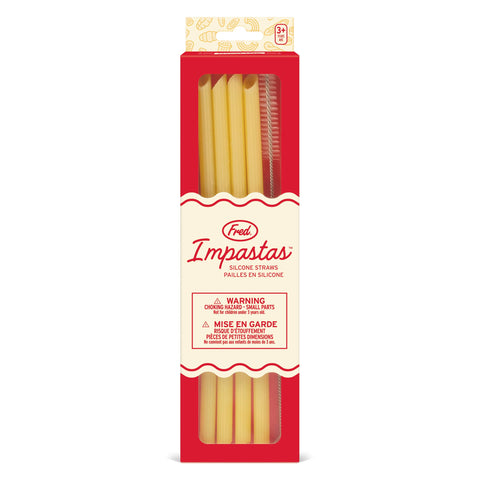 Impastas - Silicone Pasta Straws - Set of 4