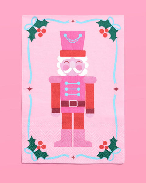 Nutcracker Napkins Set of 25