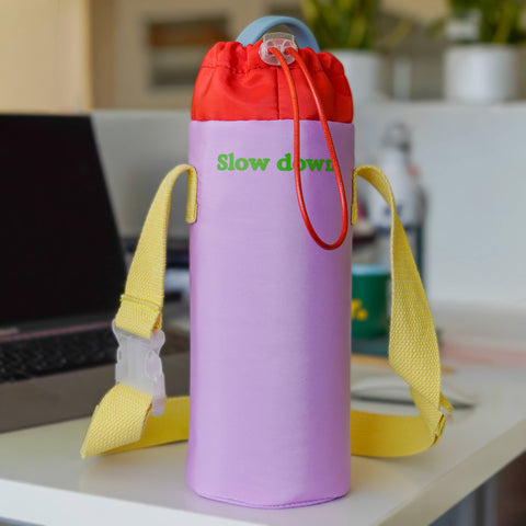 Purple Slow Down Bottle Holder