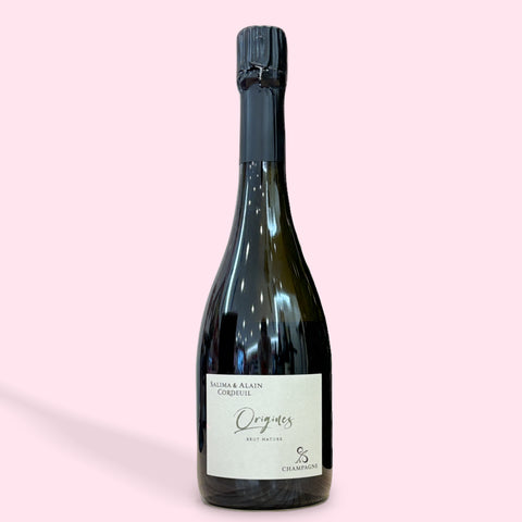 Salima & Alain Cordeuil Champagne Brut Nature "Origines" 2018 (750ml)
