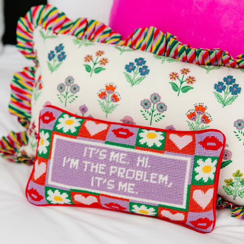 Furbish It's Me Needlepoint Pillow