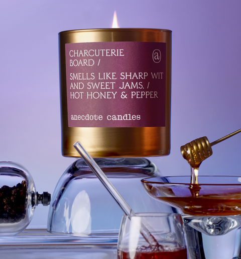 Anecdote Candles Charcuterie Board (Hot Honey & Pepper) Gold Tumbler Candle
