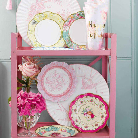 Floral Paper Plates | 12 Pack