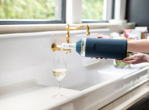 Navy Wine & Champagne Chiller