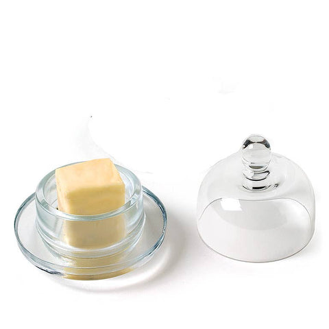 2Pc Small Butterdish with Dome