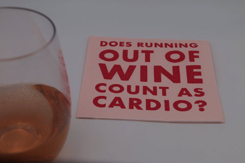 Cocktail Napkins | Count as Cardio - 20ct