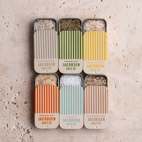 Jacobsen Salt: Infused Salt Slide Tin Collection