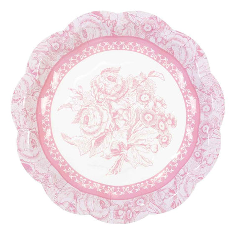 Floral Paper Plates | 12 Pack