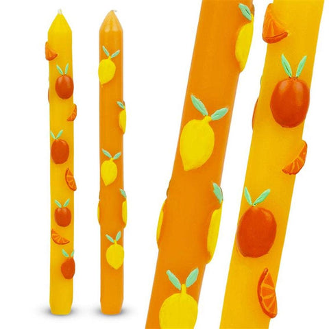 Citrus Taper Candles | 2 Pack