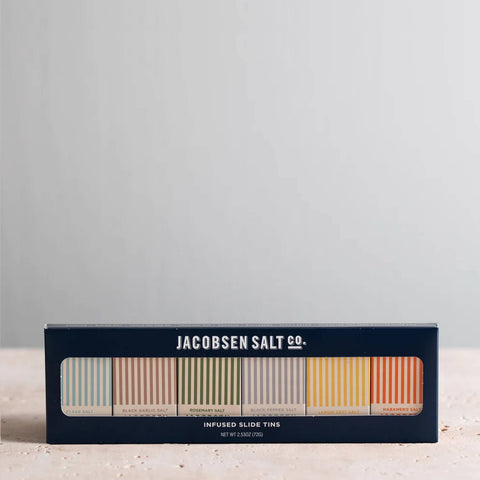 Jacobsen Salt: Infused Salt Slide Tin Collection
